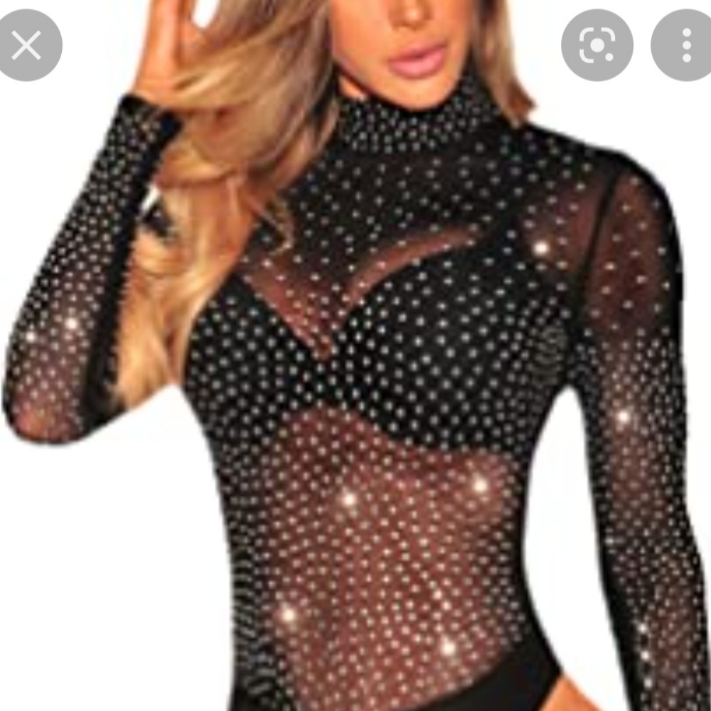 Sparkle body suit